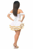 Daisy Corsets Top Drawer Steel Boned Greek Goddess Corseted Dress - Daisy Corsets - Flyclothing LLC