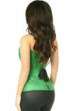 Daisy Corsets Top Drawer Emerald Green Brocade Steel Boned Corset - Daisy Corsets - Flyclothing LLC