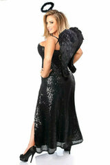 Daisy Corsets Top Drawer Premium Dark Angel Corset Costume - Daisy Corsets - Flyclothing LLC