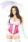 Daisy Corsets Top Drawer 6 PC Sexy Pink Princess Corset Costume - Daisy Corsets - Flyclothing LLC