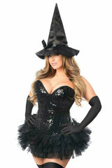 Daisy Corsets Top Drawer 4 PC Sexy Witch Corset Costume