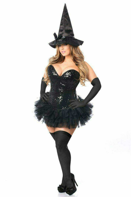 Daisy Corsets Top Drawer 4 PC Sexy Witch Corset Costume - Daisy Corsets - Flyclothing LLC