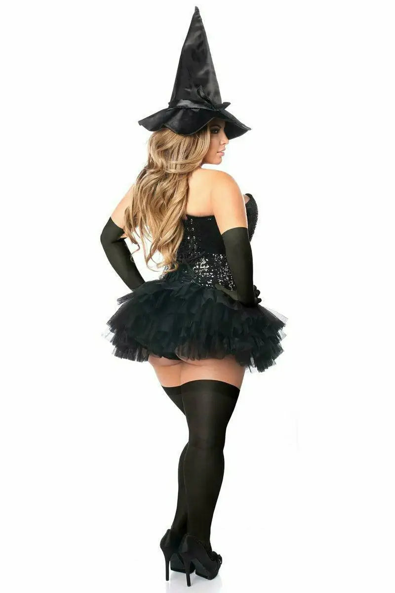 Daisy Corsets Top Drawer 4 PC Sexy Witch Corset Costume - Daisy Corsets - Flyclothing LLC