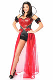 Daisy Corsets Top Drawer 6 PC Sexy Fairytale Red Queen Costume - Daisy Corsets