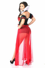 Daisy Corsets Top Drawer 6 PC Sexy Fairytale Red Queen Costume - Daisy Corsets