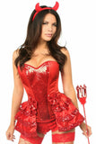 Daisy Corsets Top Drawer 5 PC Red Hot Devil Costume - Daisy Corsets