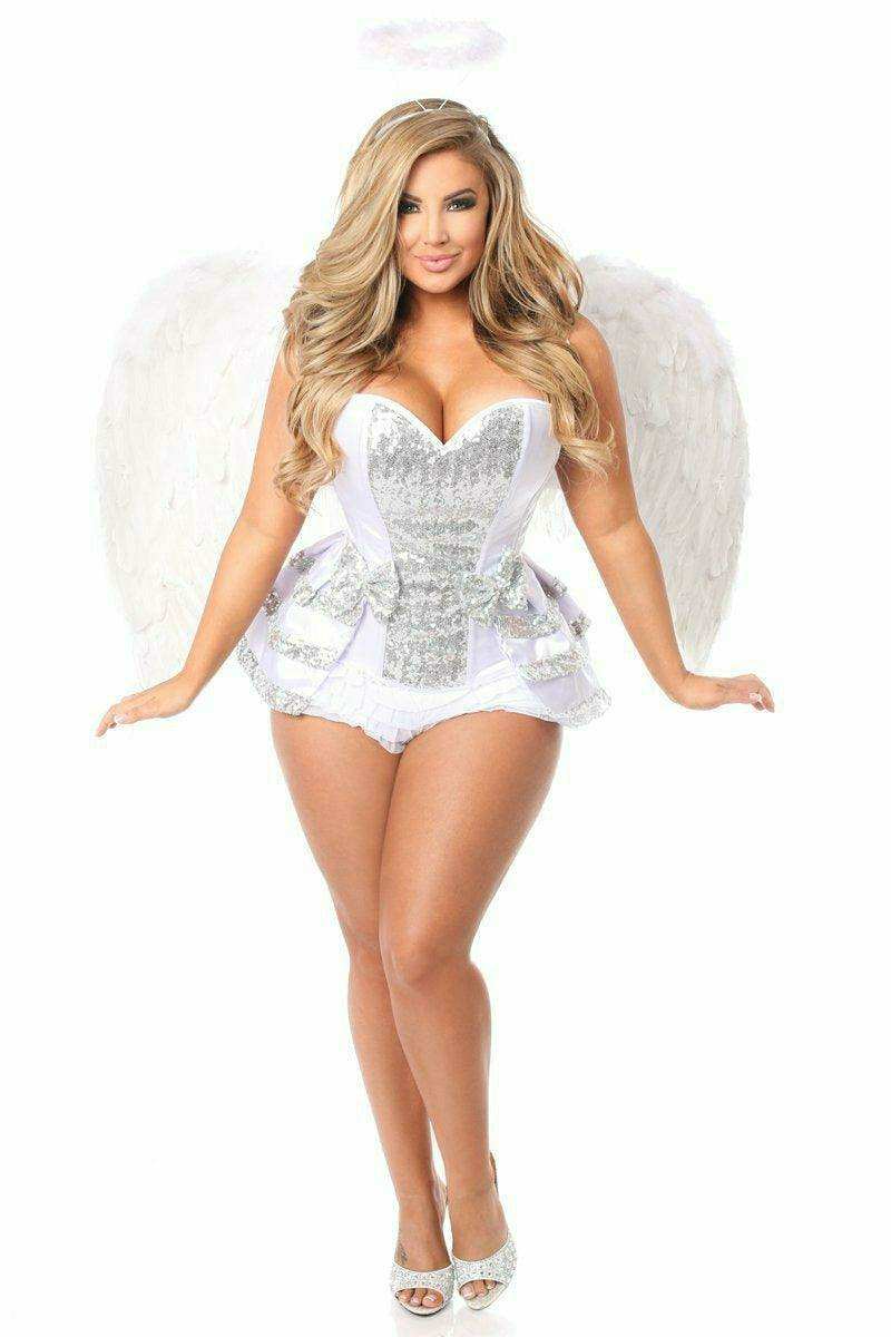 Daisy Corsets Top Drawer 5 PC Innocent Angel Costume - Daisy Corsets - Flyclothing LLC