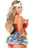 Daisy Corsets Top Drawer Premium 4 PC Superhero Corset Costume - Daisy Corsets