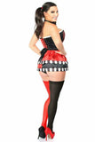 Daisy Corsets Top Drawer 3 PC Jokester Villian Corset Costume - Daisy Corsets - Flyclothing LLC