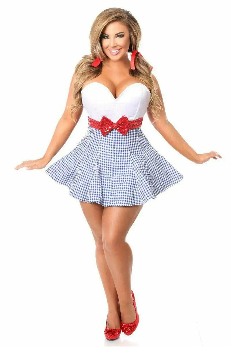 Daisy Corsets Top Drawer Kansas Girl Corset Dress - Daisy Corsets - Flyclothing LLC