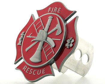 Hitch Cover- Fire Fighter's Cross - Flyclothing LLC