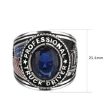 Alamode Trucker Ring in Montana Blue - Alamode - Flyclothing LLC