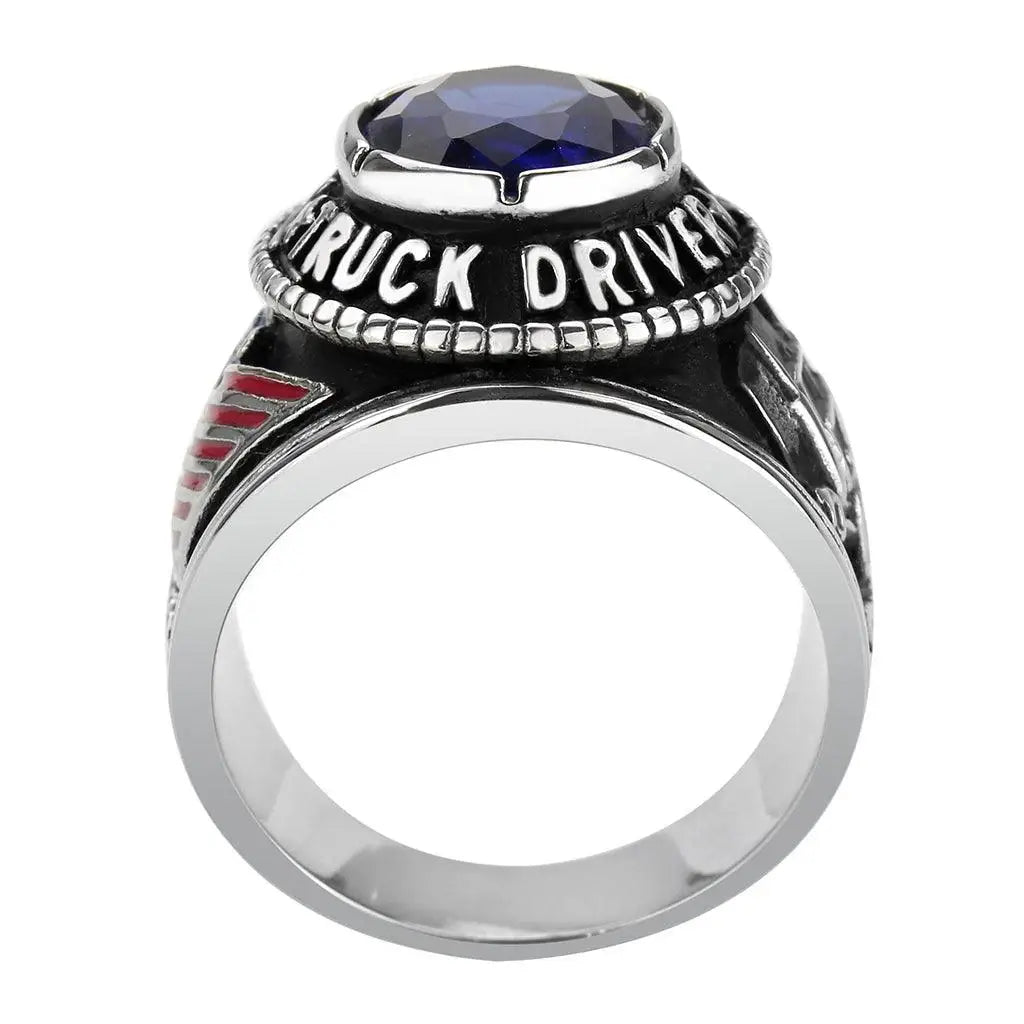 Alamode Trucker Ring in Montana Blue - Alamode - Flyclothing LLC