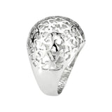 Alamode High polished (no plating) Stainless Steel Ring with NoStone in No Stone - Alamode
