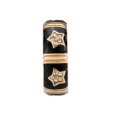 Alamode IP Rose Gold(Ion Plating) Stainless Steel Ring with Top Grade Crystal in Clear - Alamode - Flyclothing LLC