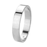 Alamode High Polished( No Plated) Stainless Steel Ring with Top Grade Crystal in Clear - Alamode - Flyclothing LLC