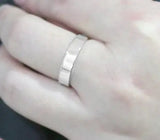 Alamode High Polished( No Plated) Stainless Steel Ring with Top Grade Crystal in Clear - Alamode - Flyclothing LLC