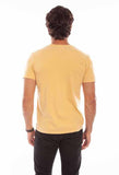 Scully Leather 100% Cotton New Mustard Short Sleeve T-Shirt - Scully Leather