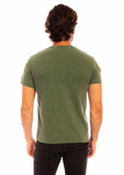 Scully Leather 100% Cotton Olive Short Sleeve T-Shirt - Scully Leather