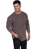 Scully BARK L/S RIB KNIT SHIRT - Scully Leather