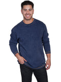 Scully NAVY L/S RIB KNIT SHIRT - Scully Leather