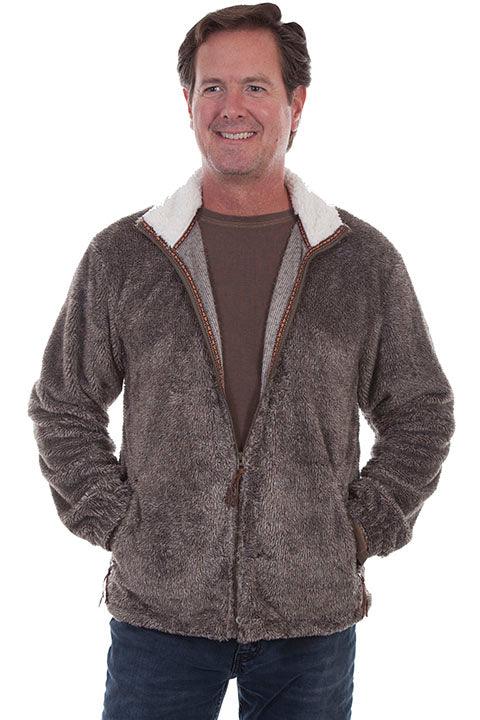 Scully EARTH PLUSH ZIP FRONT JACKET - Flyclothing LLC