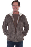 Scully EARTH PLUSH ZIP FRONT JACKET - Scully Leather