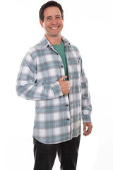 Scully STONE-JADE CORDUROY PLAID SHIRT - Scully Leather - Flyclothing LLC