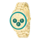 Chrono Gold Metal Watch - JGI - Flyclothing LLC