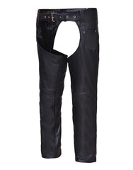 Unik International Mens Coin Pocket Leather Chaps