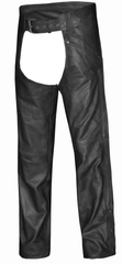 Unik International Ladies Gray Leather Chaps