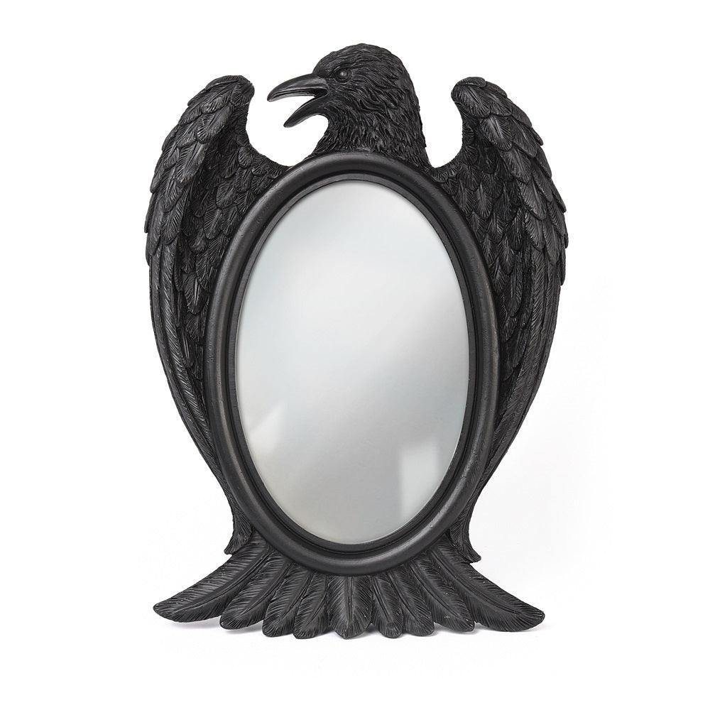 The Vault Black Raven Mirror - Alchemy Gothic