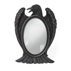 The Vault Black Raven Mirror - Flyclothing LLC