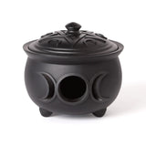 The Vault Triple Moon Cauldron Pot - Alchemy Gothic