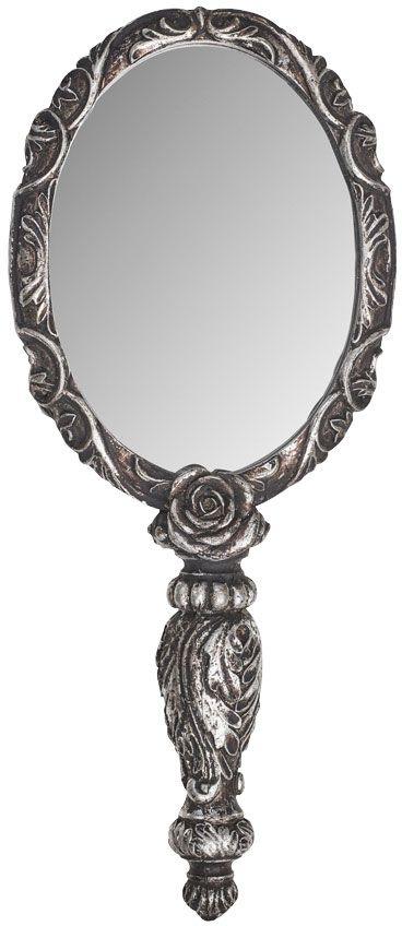 The Vault Baroque Rose Hand Mirror - Flyclothing LLC