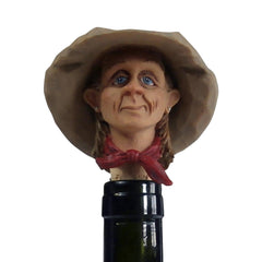 Cowgirl Dusty Darlin' Western Wine Bottle Stopper - Rockmount Clothing