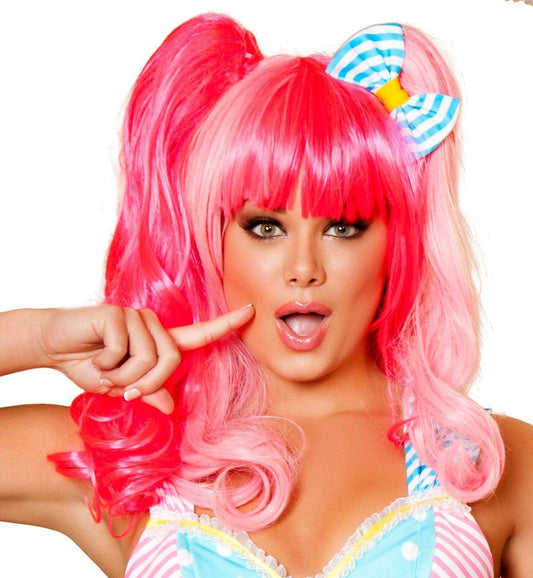 Roma Costume Pink Wig - Roma Costume