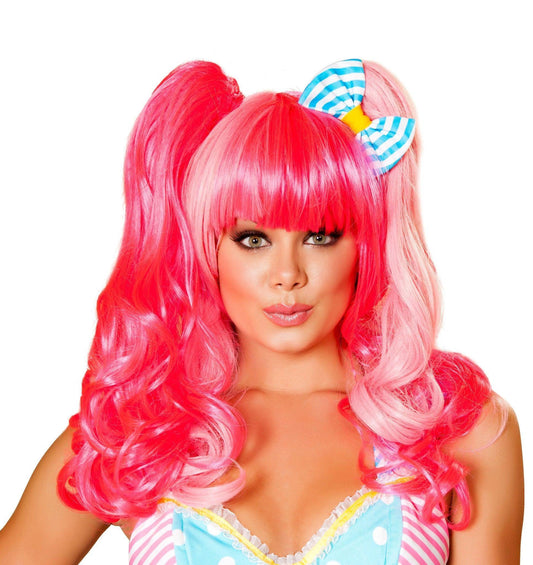 Roma Costume Pink Wig - Roma Costume