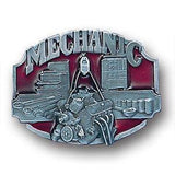 Mechanic 3D Enameled Belt Buckle - Siskiyou Buckle