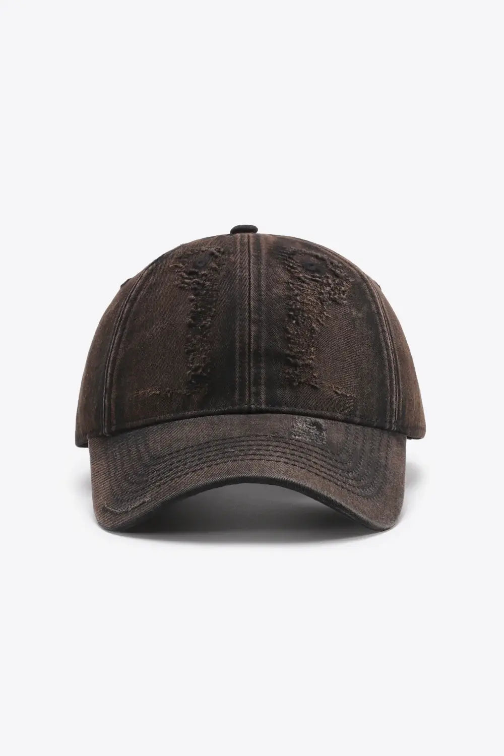 Distressed Adjustable Baseball Cap - Trendsi - Flyclothing LLC