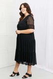 P & Rose Lovely Lace Full Size Tiered Dress - Trendsi - Flyclothing LLC