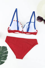 Ruched Bikini Set - Trendsi