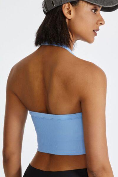 Halter Neck Active Cami - Trendsi