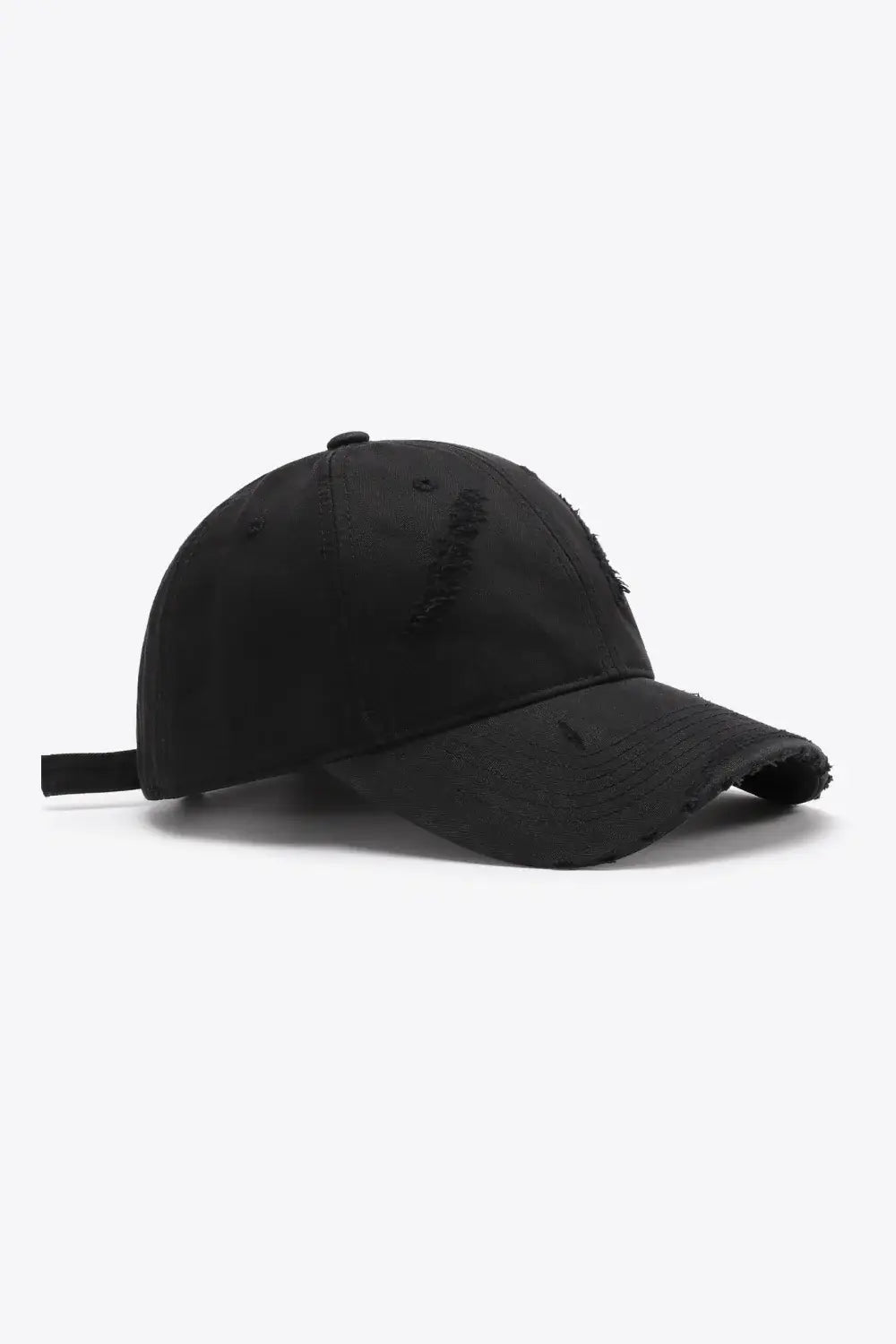 Distressed Adjustable Baseball Cap - Trendsi - Flyclothing LLC