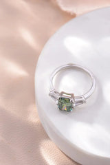 2 Carat Moissanite 925 Sterling Silver Ring - Trendsi - Flyclothing LLC