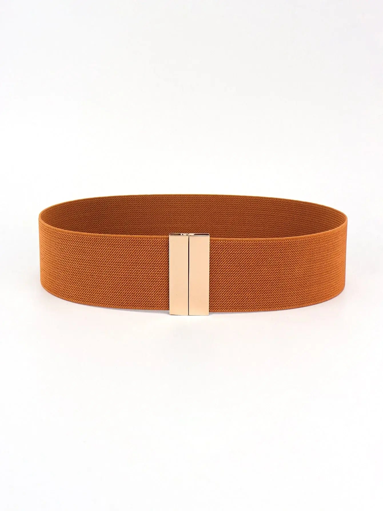 Alloy Buckle Elastic Belt - Trendsi - Flyclothing LLC