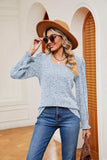 Square Neck Puff Sleeve Top - Trendsi - Flyclothing LLC