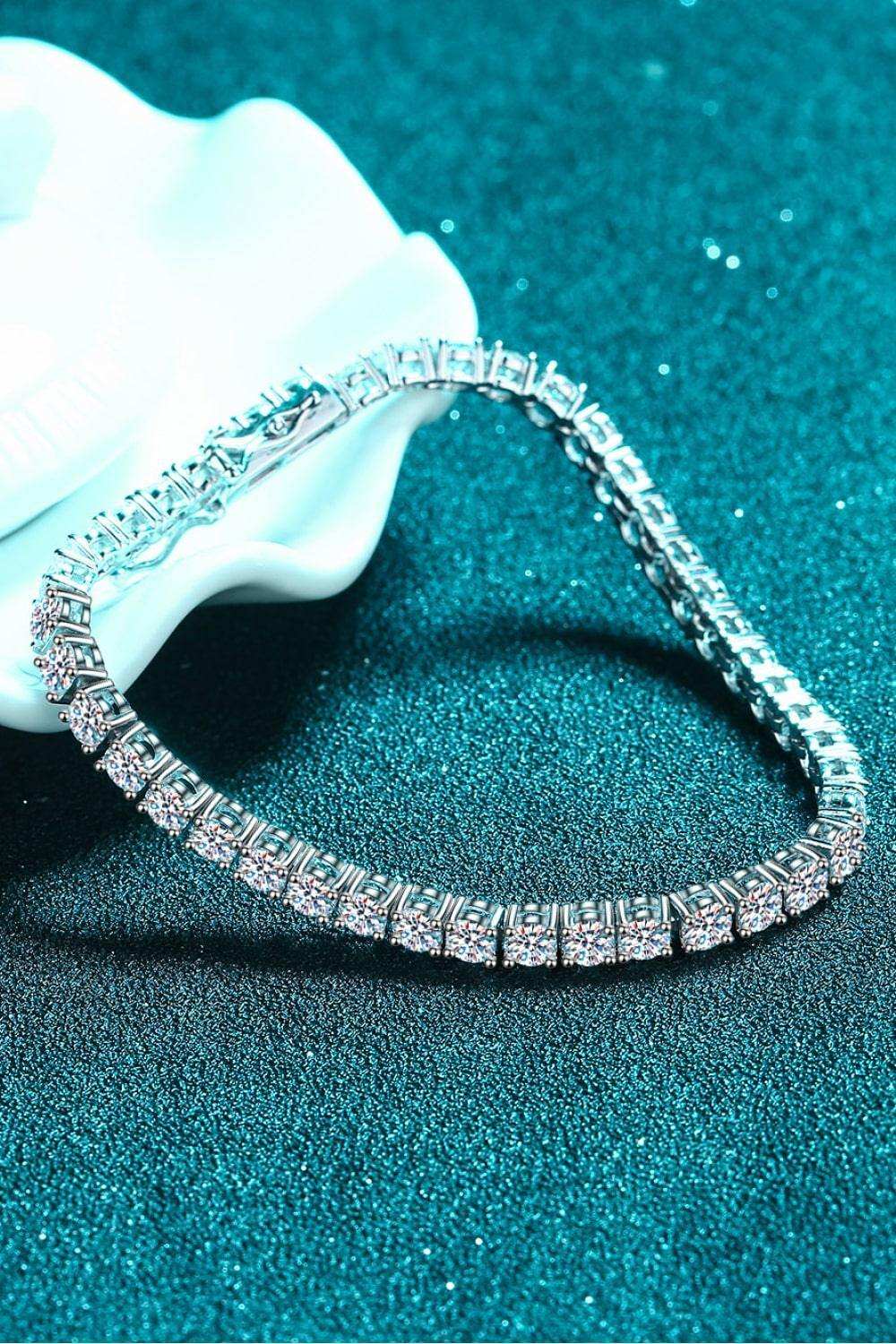 Moissanite Bracelet - Trendsi - Flyclothing LLC