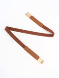 PU Elastic Skinny Belt - Trendsi - Flyclothing LLC