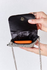 Forever Link Rhinestone Mini Crossbody Bag - Trendsi